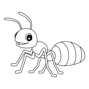Bir Böcek Kırmızı Ateş Karınca 'nın sevimli ve komik renkli sayfası. Çocuklar için saatlerce boyama eğlencesi sağlıyor. Bu sayfayı boyamak çok kolaydır. Küçük çocuklar ve yeni yürümeye başlayanlar için uygun..