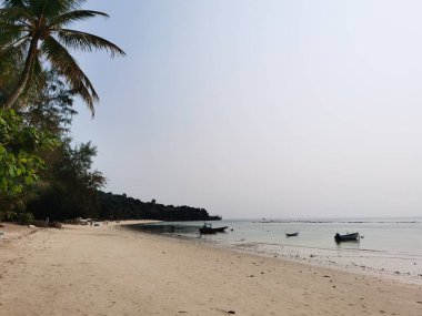 Güzel deniz manzarası. doğa arkaplanı 