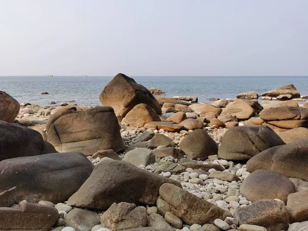 Kamienie Pobliżu Morza — Zdjęcie stockowe
