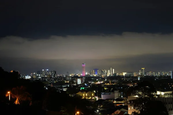 城市美丽的夜景 — 图库照片