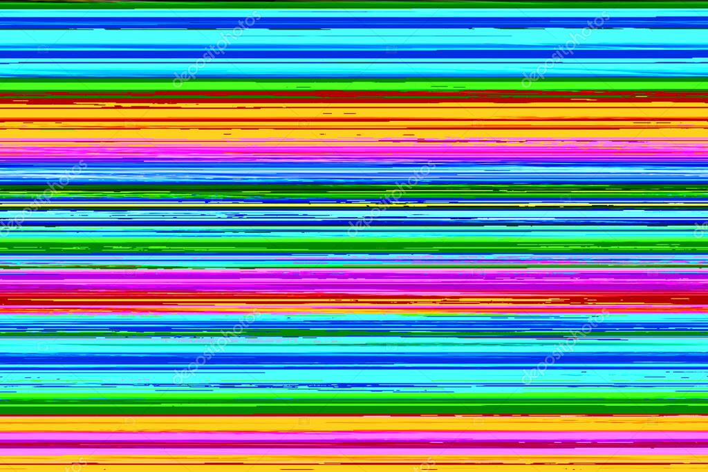 Bright abstract background with multi-colored horizontal stripes