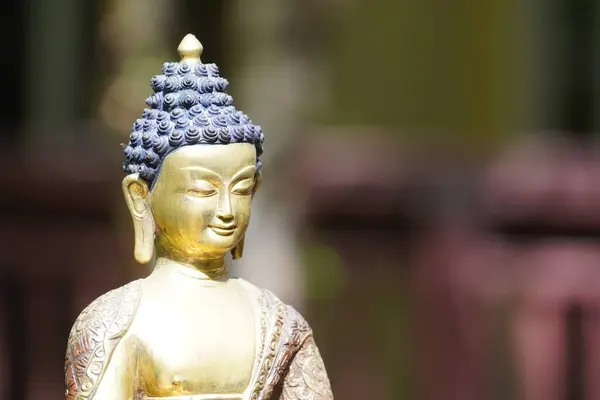 Статуя Будды Храме — стоковое фото