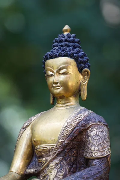 Buddha Figürü Görünümü Kapat — Stok fotoğraf