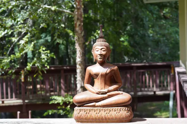 Socha Buddhy Koncept Meditace — Stock fotografie