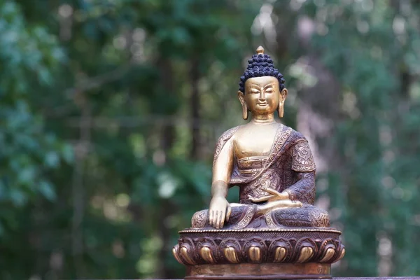 Будда Статуя Храме Города Таиланд — стоковое фото