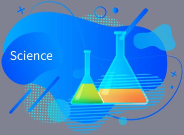 Tıbbi yapı ve kan bileşenleri. Biyomateryal bileşenleriyle dolu bir şişe, araştırmacılar için içerikli bir deney tüpü. Sıvı laboratuvar analizi. Kimya Laboratuvarı Bilimsel Araştırma Laboratuarı