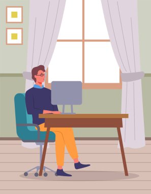 Ofis personeli, yönetici işi ve iletişim. Masadaki ofis çalışanı. Çalışma alanlarında çalışan iş adamları. İş arkadaşım. İş adamı ya da bürosunda çalışan bir tezgahtar.
