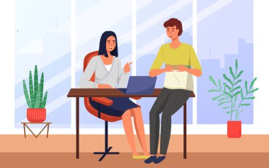 Ofis personeli, iş ve iletişim. Kafa ve astlar. Çeşitli işçiler, menajerler. Farklı seviyelerdeki üst düzey yöneticiler. Ofis çalışanları. İş arkadaşları. Meslektaşlar proje takım çalışmasını tartıştılar