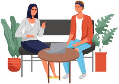 Ofis personeli, iş ve iletişim. Kafa ve astlar. Çeşitli işçiler, menajerler. Farklı seviyelerdeki üst düzey yöneticiler. Ofis çalışanları. İş arkadaşları. Meslektaşlar proje takım çalışmasını tartıştılar