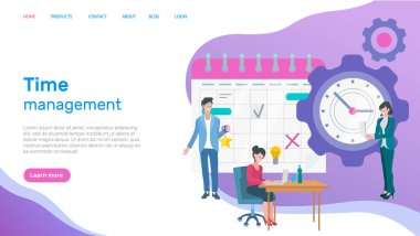 Zaman yönetimi, iş akışı organizasyonu web sitesi düzeni. Çalışma verimliliği, verimlilik artışı. İnsanlar zaman yönetimi ve planlama ile çalışır. Zaman çizelgesi, teslim tarihi kavramı