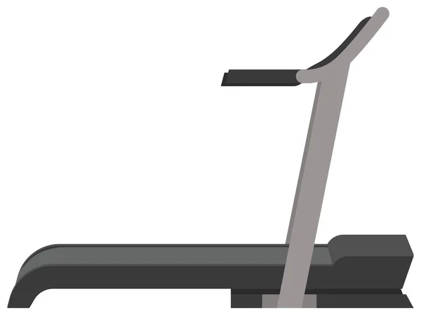 Laufband Vektor Lauffitness Simulator Trainingsgeräte Fitnessgeräte Isoliert Auf Weißem Hintergrund — Stockvektor