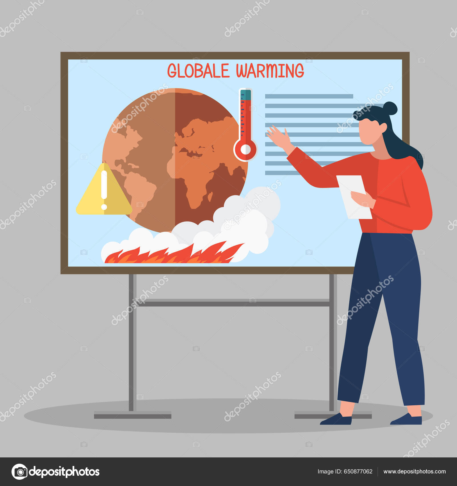 Изменение Климата Привести Глобальным Рискам Потепления Утилизация.