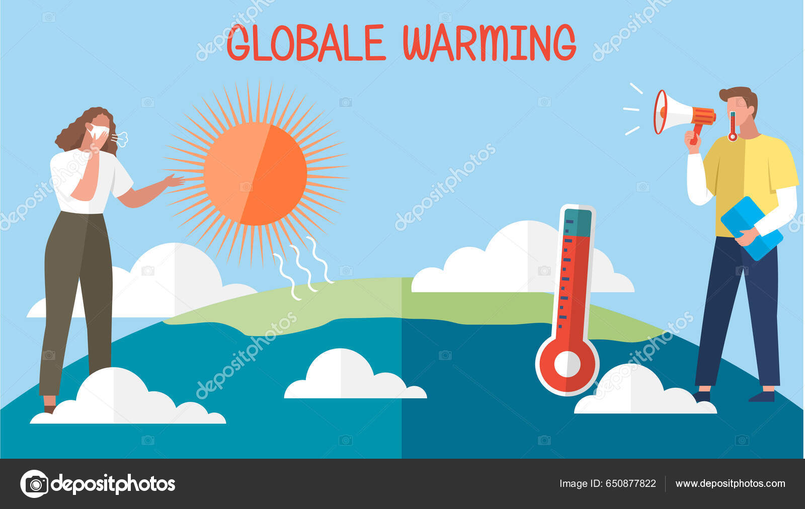 Изменение Климата Привести Глобальным Рискам Потепления Утилизация.
