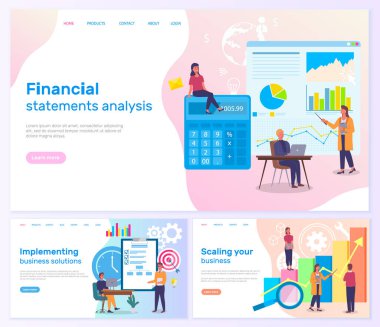 İşletme ölçeklendirme, mali durum analizi, ticari çözümlerin uygulanması, grafikler ve grafikler, kontrol listeli pano, iş adamları veya proje çalışanları, bilgi grafikleri analiz