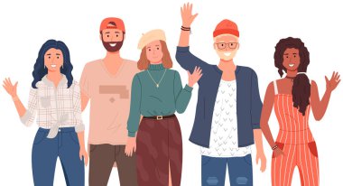 İnsanlar jestleri selamlıyor. Farklı milletler temsilcileri el sallayarak selam veriyor. Erkekler, kadınlar merhaba der. İnsanlar el sallıyor ve dostça el sallıyor. Karakterler el sallar ve hoş geldin der.