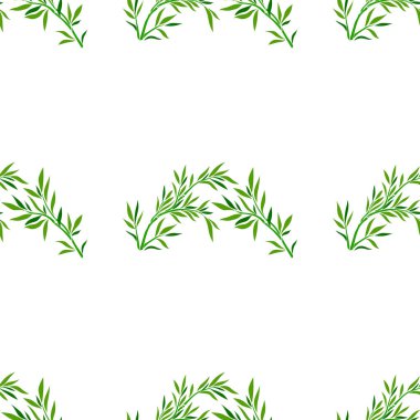 Çiçek desenli vektör çizimi. Arka planda doğadan esinlenilmiş canlı çiçek desenleri sergileniyordu. Karmaşık bitki örtüsü ve çiçek motifleri desenli kumaş sergileniyordu.