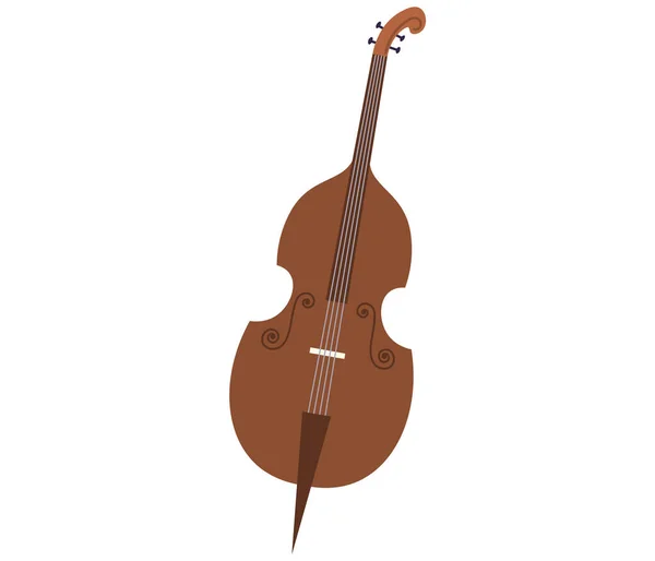 Ilustracja Wektora Instrumentów Muzycznych Instrumenty Zarówno Akustyczne Jak Klasyczne Łączą — Wektor stockowy