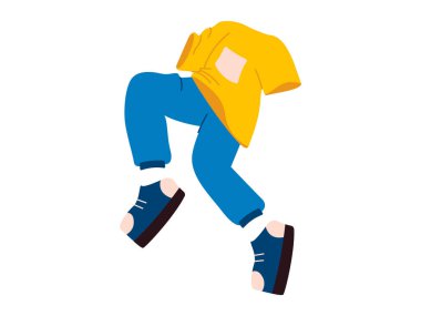 Kıyafet vektör çizimi. Kıyafetler, aksesuarlar gibi, genel estetik kıyafetlerin tanımlanmasında ve geliştirilmesinde çok önemli rol oynar.