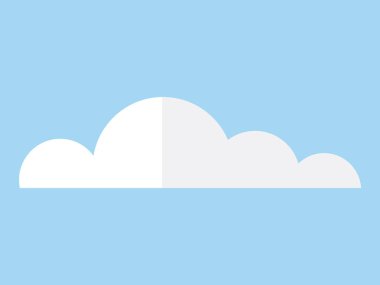 Bulut vektör çizimi. Göksel bulutlar duvar halısını oluşturur, her kümülüs doğal bulutlar oluşturur. Kümülüs bulutları mevsimleri değiştirdikçe gökyüzü tuvalleri dönüşür.