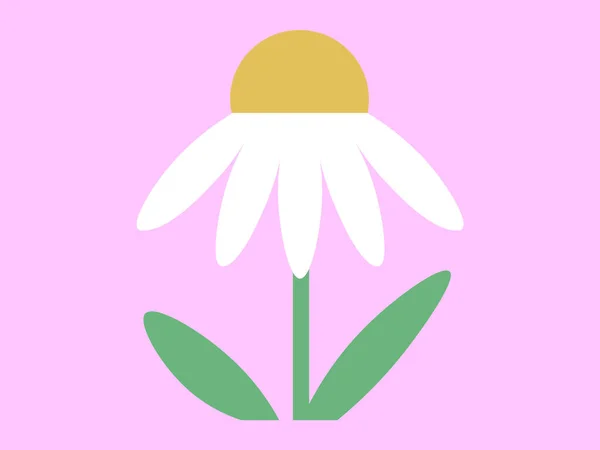 Frühlingsblumen Vektor Illustration Das Konzept Der Frühlingsblume Verkörperte Geistiges Wachstum — Stockvektor