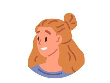 İnsanlar vektör illüstrasyonuyla karşı karşıya. Portre sanatçıları bireysellik ve özlük karakterlerini yakalar. Bir profil görünümü, kişilerin yüz özellikleri ve ifadeleri hakkında farklı bir perspektif sunar.