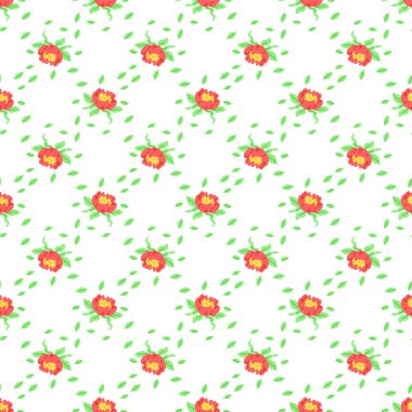 Kusursuz desenli çiçek vektör çizimi. Botanik ilhamlı sanat eserleri karmaşık dokular ve bitki örtüsü oluşturdu, bizi doğa harikalarını takdir etmeye davet etti.