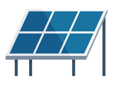 Fotovoltaik vektör çizimi. Ekolojik hususlar, yenilenebilir enerji altyapısının geliştirilmesi için hayati önem taşır. Enerji üretiminde yenilenebilir yaklaşımlar temiz enerjiye geçiş sürecinde