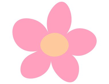 Bahar çiçeği vektör illüstrasyonu. Büyüyen bitkiler ihtişam mevsimini sergiliyordu. Çiçeklerin tamamen açması, mevsimin yenilenmesinin bereketli rengarenk çiçekleri ortaya çıkardığını görüyordu.