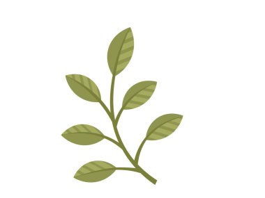 Vektör illüstrasyonunu bırakır. Bahçe yetiştirmek sanattır, büyüyen yapraklar ve bitkisel güzelliği besler. Organik yeşillik doğallığı ve güzellik ortamını yansıtır. Yapraklar kavramını yakalar.