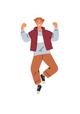 Mutlu insanlar illüstrasyon sunar. Kutlama, mutlu insan kavramını benimseyenler için hayat olur. Zevk, köşe taşıdır. Olumlu ve kaygısız mutlu bir yaşam tarzı.