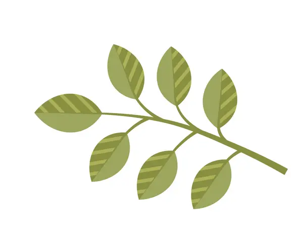 Leaves Vector Illustration Cultivating Garden Involves Nurturing Growth Leaves Botanical Vector Graphics
