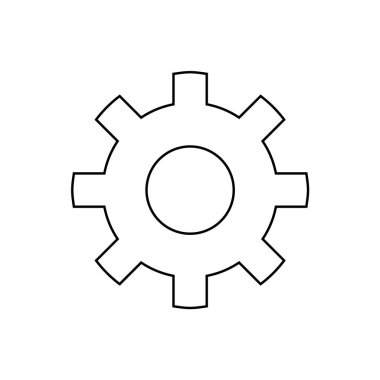 Mühendislik, mekanik ve teknik süreçleri temsil eden basit, minimalist bir tasarım. Temiz çizgiler ve düz tasarım işlevselliği ve hassasiyeti vurgular..