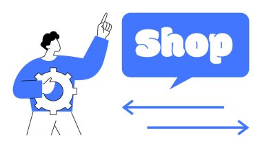 Elinde bir vites var ve içinde 