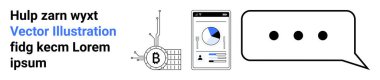 Blockchain devresi olan bitcoin sembolü, veri analizi gösteren akıllı telefon, noktalı konuşma balonu. Finans uygulamaları, teknoloji siteleri, kripto para birimi platformları, iş analizleri, cep telefonu için ideal