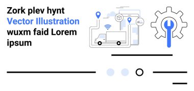 İngiliz anahtarlı vites, kablosuz sinyalli kamyonet, konum şifreleri ve dijital arayüzler. Lojistik, dağıtım, bakım, izleme, otomasyon, teknoloji entegrasyonu ve filo yönetimi için ideal