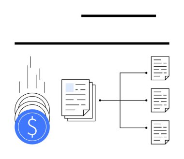 Para birimleri, mali dağılım ve yönetimi temsil eden, satırlarla bağlantılı belgelerin düzenlenmesine doğru ilerliyorlar. Finansal planlama, bütçe tahsisi, zenginlik tahsisi için ideal