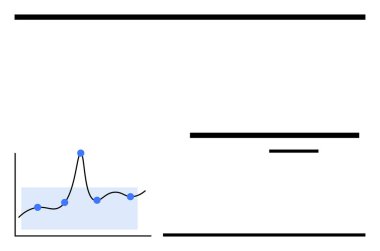 Mavi verili grafikler siyah çizgileri ve grafik elemanlarını gösteriyor. Veri analizi, eğilimler, minimalizm, iş sezgileri, teknoloji, eğitim ve sunumlar için ideal. Satır metaforu