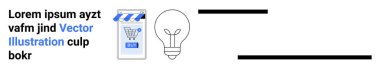 Light bulb sketch beside storefront with shopping cart, lines above. Ideal for e-commerce, innovation, online shopping, landing pages, technology, retail marketing, and business. Landing page clipart