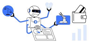 Finansal planlama, sağlık, hukuki danışmanlık ve imalatı denetleme gibi işleri robot yönetiyor. AI geliştirme, teknoloji entegrasyonu, iş verimliliği, otomasyon, finans için ideal