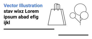 Boş arka planda gruplandırılmış balonların yanına istiflenmiş alışveriş torbası. Perakende satış, kutlamalar, çevrimiçi mağazalar, minimal tasarım, eCommerce, pazarlama ve tatil promosyonları için ideal. İniş sayfası