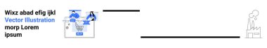 Kutulu alışveriş arabası, büyüteç ve giysi ikonları. E-ticaret, çevrimiçi perakende satış, dijital pazarlama, web tasarımı, kullanıcı arayüzü müşteri deneyimi mobil uygulamaları için ideal. İniş sayfası