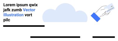 Bir bulut simgesi ile veri transferini sembolize eden el ele tutuşan kartvizit. Bulut hesaplama, iş çözümleri, dijital depolama, çevrimiçi güvenlik, finans, ağ ve teknoloji kavramları için ideal