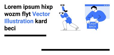 Dürbünle bakan bir adam, mesaj kutusu, bilgisayar ekranında 