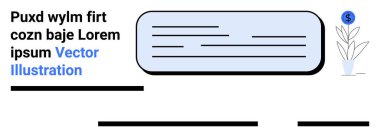 Satır içeren metin kutusu, tenceredeki dolar fabrikası, semboller için yer ve iş sunumları, mali raporlar, web sitesi tasarımı, pazarlama malzemeleri, eğitim kaynakları için yer tutucu metin ideali