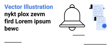 Belgelerin yanında işaretli bir çan simgesi. Uygulamalar, bildirimler, hatırlatıcılar, uyarılar, görev yönetimi, yapılacaklar listesi, üretkenlik araçları için idealdir. İniş sayfası