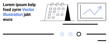 Takvim, çizelge, liste ve düzenlenebilir metin alanları. İş planlaması, proje yönetimi, verimlilik, analitik, organizasyon, takım koordinasyonu ve profesyonel sunumlar için ideal. İniş sayfası