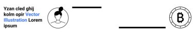 Bitcoin sembolüne bağlı kadın kullanıcı profili simgesi. Kripto para birimi, dijital kimlik, engelleme zinciri, finans, teknoloji, güvenlik, kullanıcı arayüzü için ideal. İniş sayfası