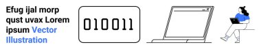 Soyut metin bloğu, ikili kod, açık dizüstü bilgisayar ve dizüstü bilgisayarı olan kişi. Teknoloji, kodlama, dijital öğrenme, çevrimiçi çalışma, programlama, teknoloji blogları, web siteleri için ideal. İniş sayfası