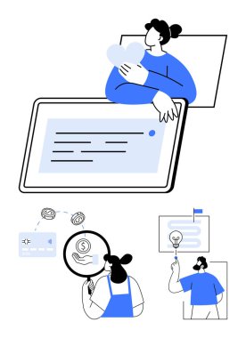 Ekip üyeleri çeşitli görevlerde yer aldı. Finansal verileri analiz ettiler, beyin fırtınası yaptılar, müşterileri desteklediler, kalpleri tuttular. Takım çalışması, yenilik, finans, destek, teknoloji topluluğu için ideal