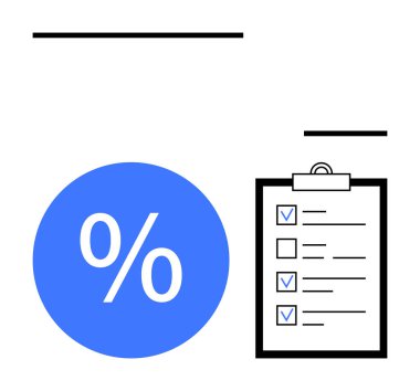 Tamamlanmış ögelerle birlikte panodaki kontrol listesinin yanındaki simge yüzdesi. Görev yönetimi, proje izleme, mali analiz, istatistik, ilerleme raporlaması, performans değerlendirmesi, hedef